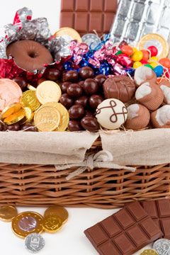 basket of chocolates